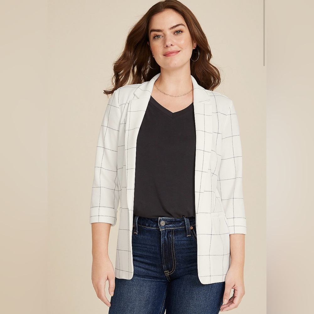 Open Front Blazer